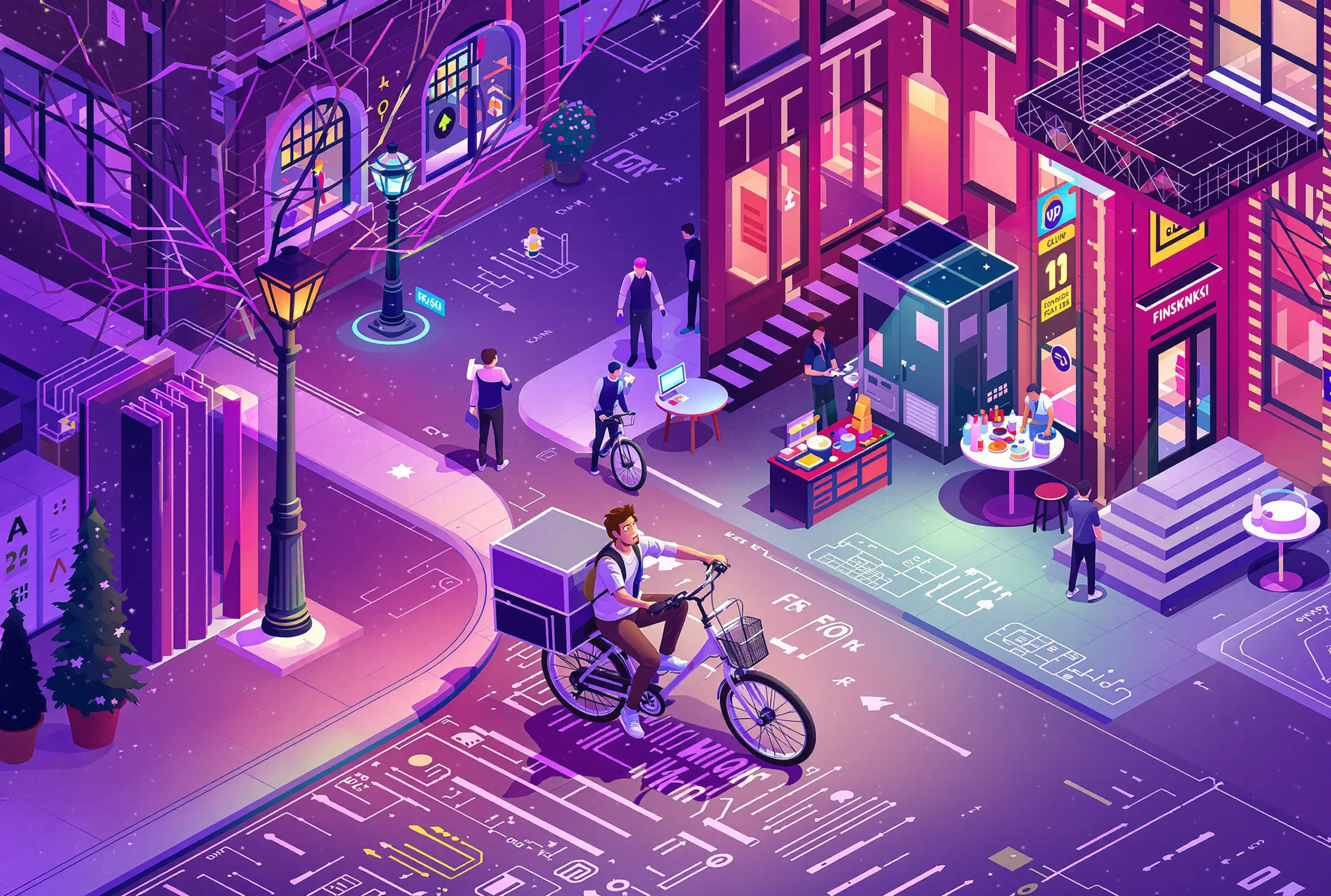 AI-ingenjör levererar mat för Wolt